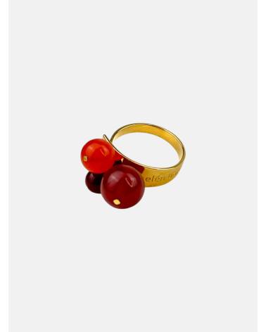 ANILLO TRIPLE ÁGATA CARLEONA