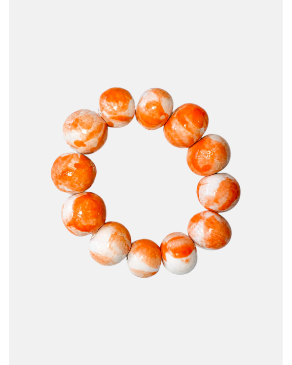 PULSERA CERÁMICA ESFERAS