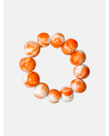 PULSERA CERÁMICA ESFERAS