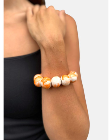 PULSERA CERÁMICA ESFERAS