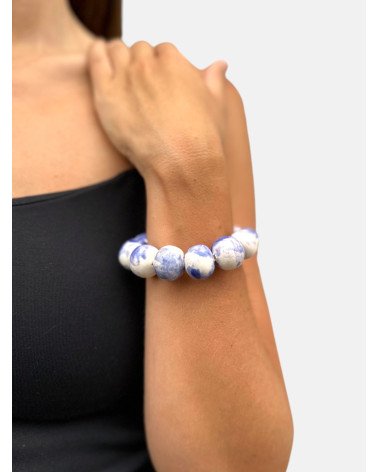 PULSERA CERÁMICA ESFERAS