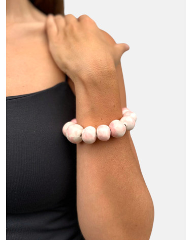 PULSERA CERÁMICA ESFERAS