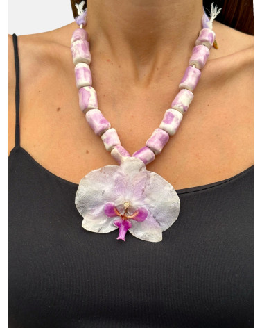 COLLAR CALA ORQUÍDEA