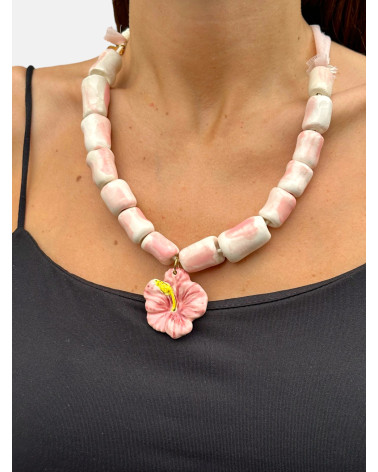 COLLAR TROPICOQUETA FLOR