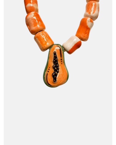 COLLAR COPACABANA PAPAYA