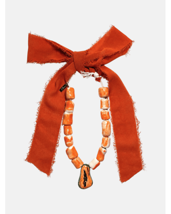 COLLAR COPACABANA PAPAYA