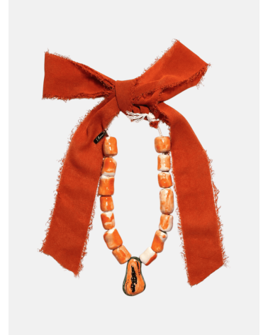 COLLAR COPACABANA PAPAYA