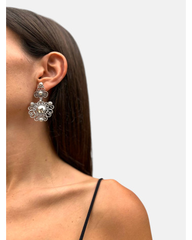 PENDIENTES ADEREZO DOBLE