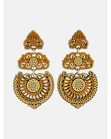 PENDIENTES ALBORADA SAPO TRIPLE