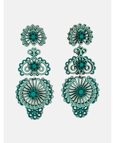 PENDIENTES ALBORADA BUHO TRIPLE