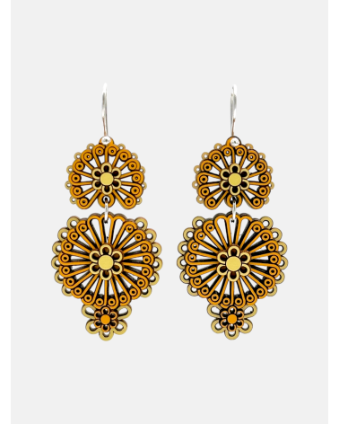 PENDIENTES ALBORADA BUHO DOBLE