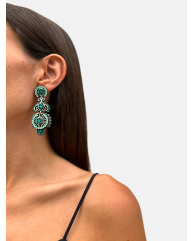 PENDIENTES ALBORADA BUHO TRIPLE