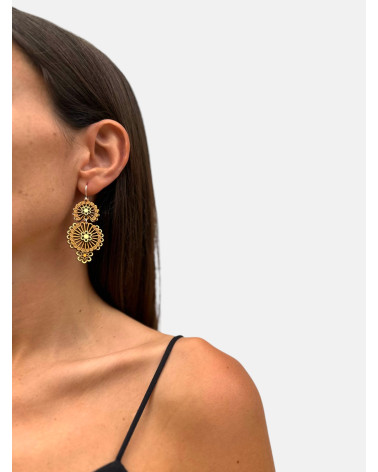 PENDIENTES ALBORADA BUHO DOBLE