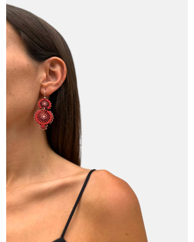 PENDIENTES ALBORADA BUHO DOBLE