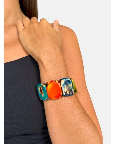 PULSERA SEMILLAS JARINA MULTICOLOR