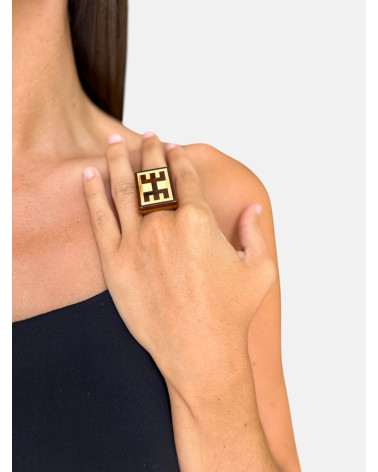 ANILLO MARQUETERÍA PREMIUM N16 IMBUIA