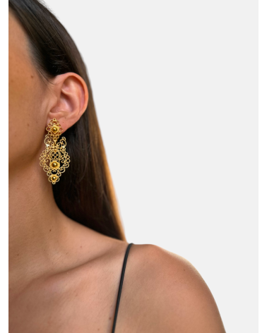 PENDIENTES GALLEGA CHAPADOS