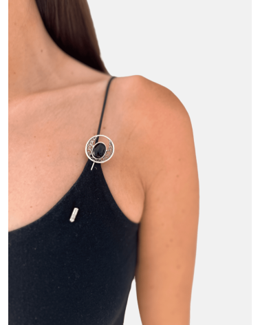 BROCHE AZABACHE AGUJA