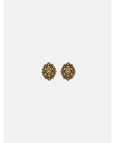 PENDIENTES ADEREZO OVALES MINI