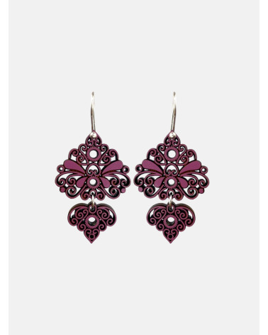 PENDIENTES ADEREZO DOBLE GANCHO