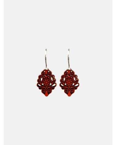 PENDIENTES ADEREZO ROMBO