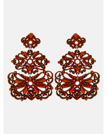 PENDIENTES ADEREZO TRIPLE PRESIÓN