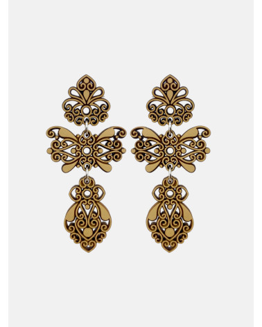 PENDIENTES ADEREZO CRUZ