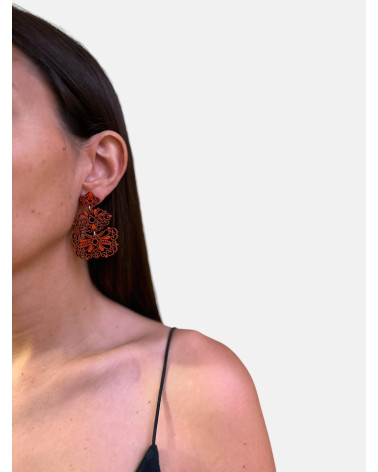 PENDIENTES ADEREZO TRIPLE PRESIÓN