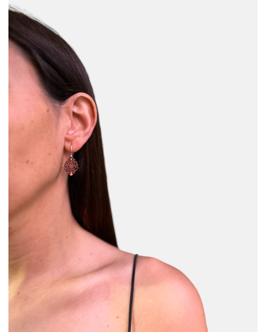 PENDIENTES ADEREZO ROMBO