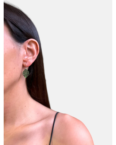 PENDIENTES ADEREZO ROMBO