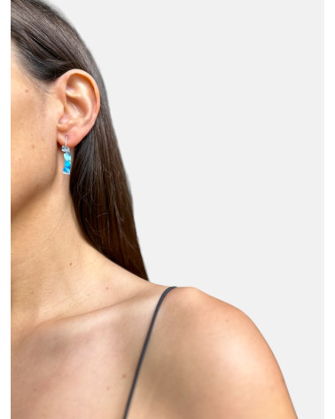 PENDIENTES MOSAICO GANCHO