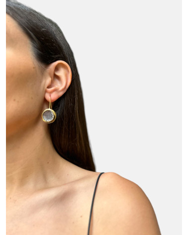 PENDIENTES ORGANIC CHAPADOS