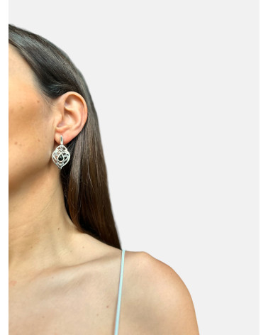 PENDIENTES INTEMPORAL AZABACHE BARRA