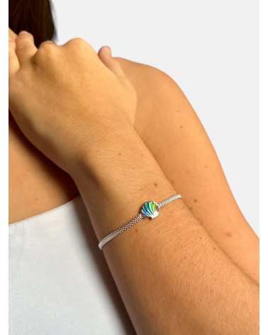 PULSERA CONCHA ESMALTE