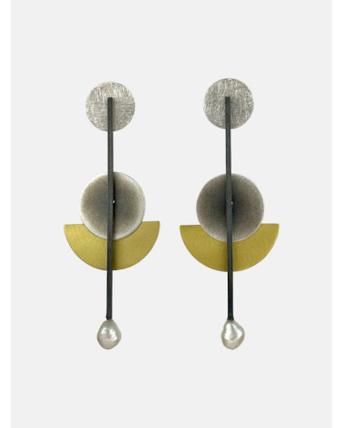 PENDIENTES ELIO PERLA