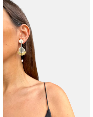 PENDIENTES ELIO PERLA