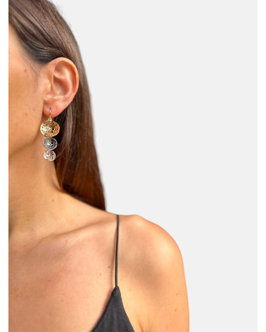 PENDIENTES MADISON TRIPLE