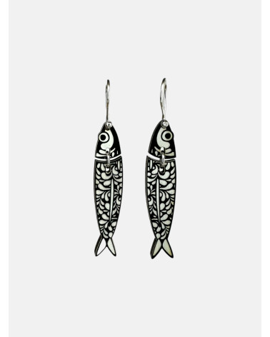 PENDIENTES SARDINA DOBLE