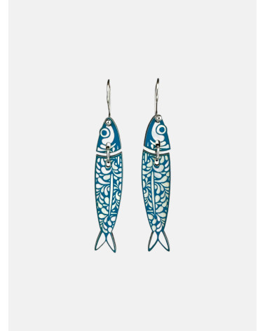 PENDIENTES SARDINA DOBLE