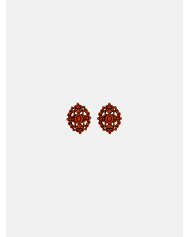 PENDIENTES ADEREZO OVALES MINI