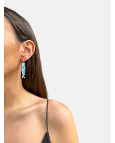 PENDIENTES SARDINA DOBLE