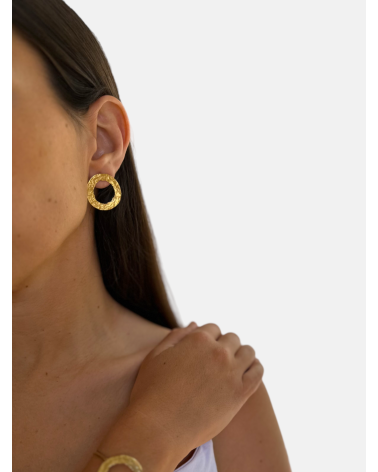 PENDIENTES ARO ROMANO