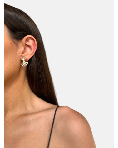 PENDIENTES ANÉMONA DOBLE