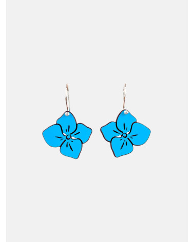 PENDIENTES HORTENSIA GANCHO