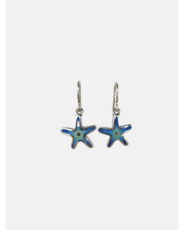 PENDIENTES ESTRELLA ESMALTE