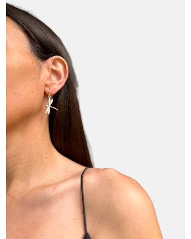 PENDIENTES LIBÉLULAS GANCHO