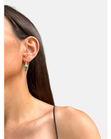 PENDIENTES PEZ ESMALTE GANCHO