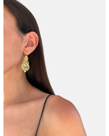 PENDIENTES BRINCOS À RAINHA CHAPADOS