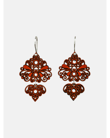 PENDIENTES ADEREZO DOBLE GANCHO