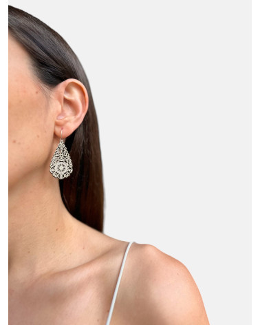 PENDIENTES FILIGRANA LÁGRIMA